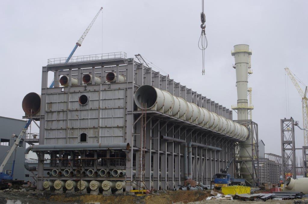 Строительство 3-й очереди завода горячебрикетированного железа (3606т)